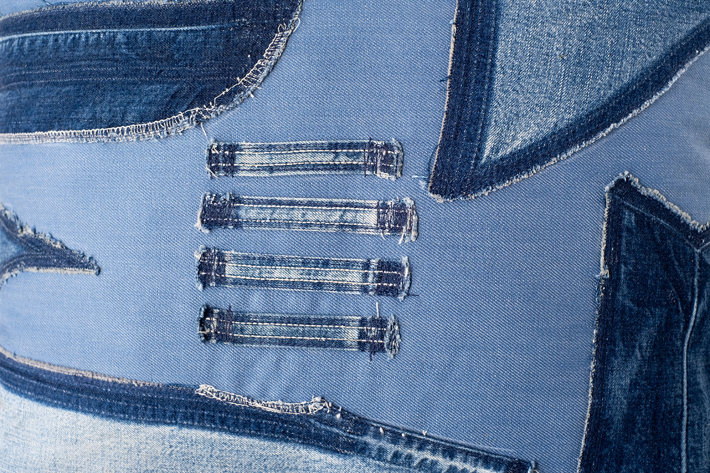 Panel design RW CUSHION<Blue>